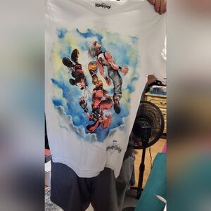 Disney Kingdom Hearts White T-Shirt